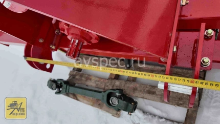 Почвофреза 1GQN-220 широкие пластины крепления