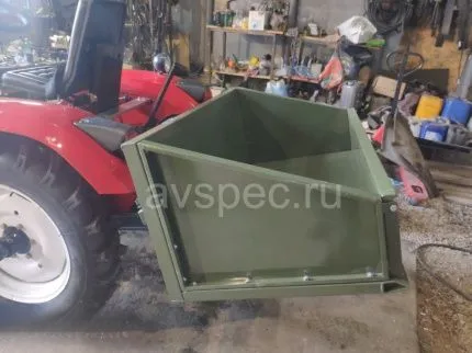 Кузов самосвальный задненавесной 1.4 м
