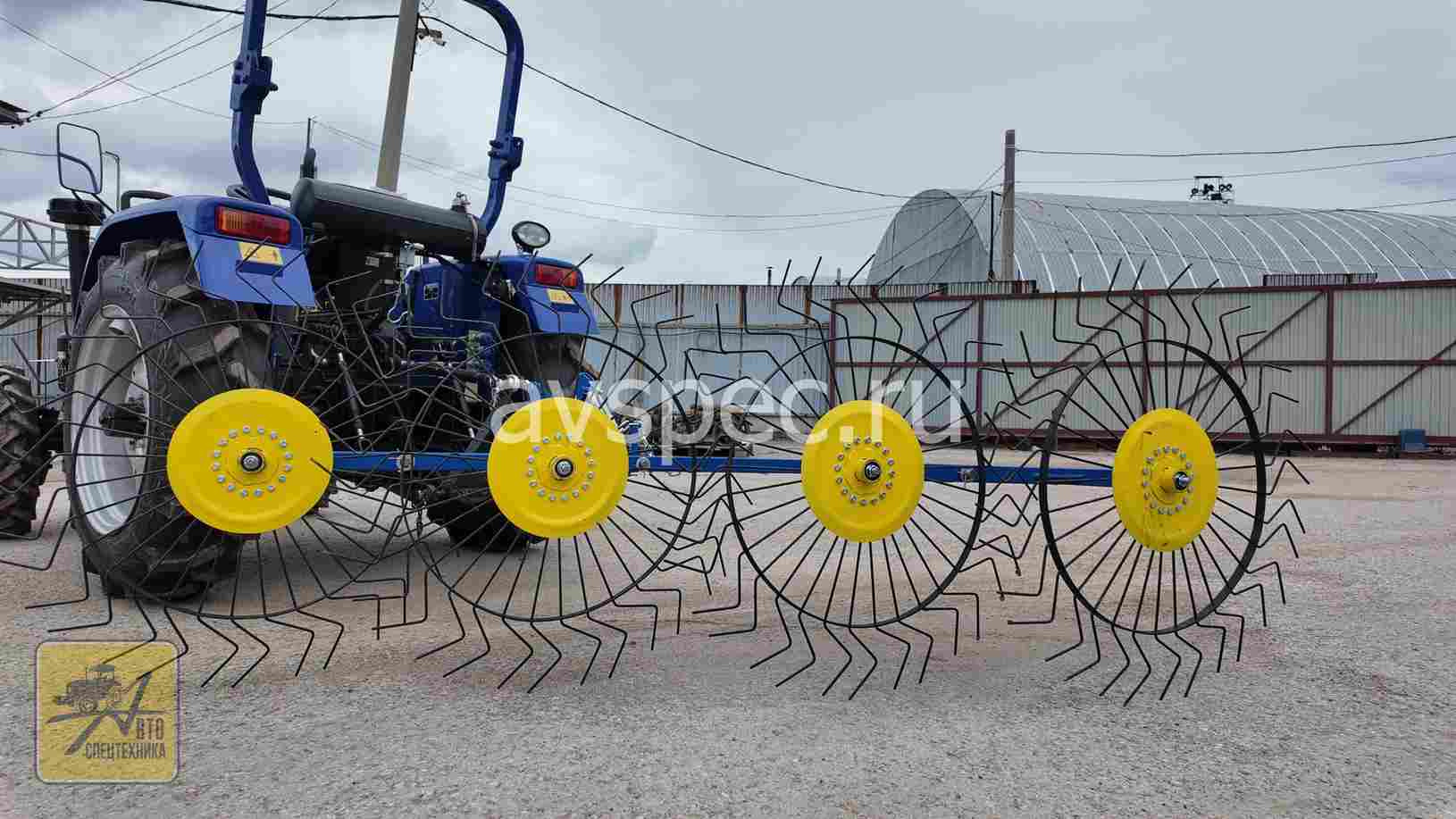 Навесные грабли ворошилки ГВ-4 Феникс